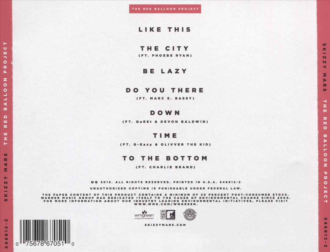 Red Balloon Project cover art
