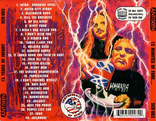 15 Minutes of Fame, 15 Years of Infamy cover art