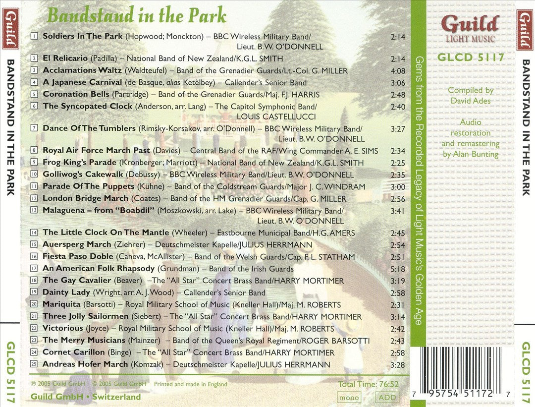 Golden Age of Light Music: Bandstand in the Park cover art