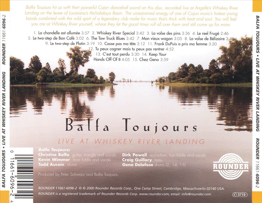 Live at Whiskey River Landing cover art