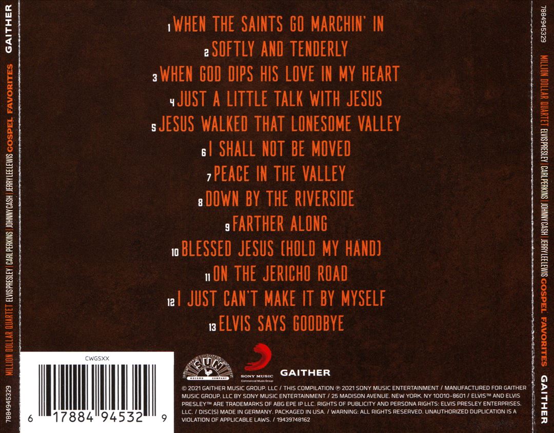 Gospel Favorites cover art