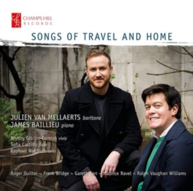Van Mellaerts/Baillieu-Songs Of Travel And Home cover art