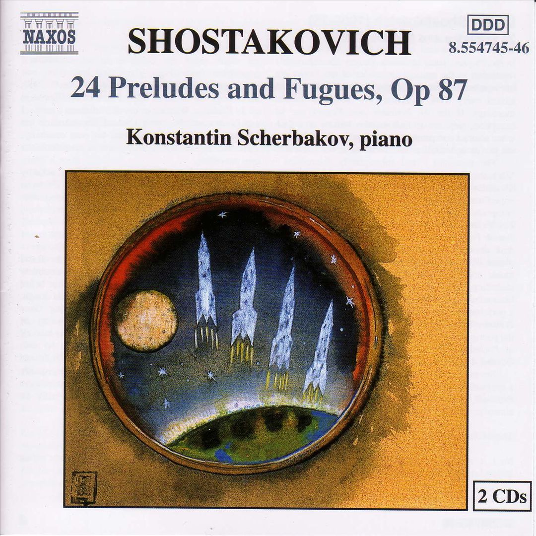 Shostakovich: 24 Preludes & Fugues, Op. 87 cover art