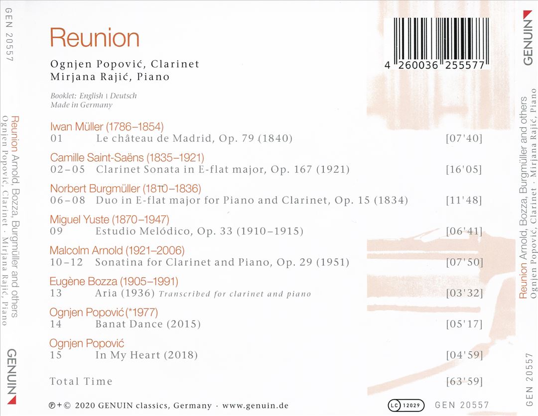 Reunion cover art