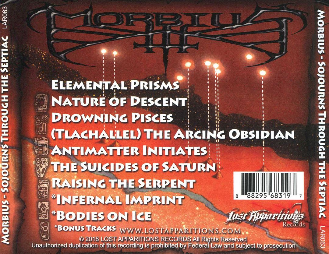 Sojourns Through the Septiac cover art