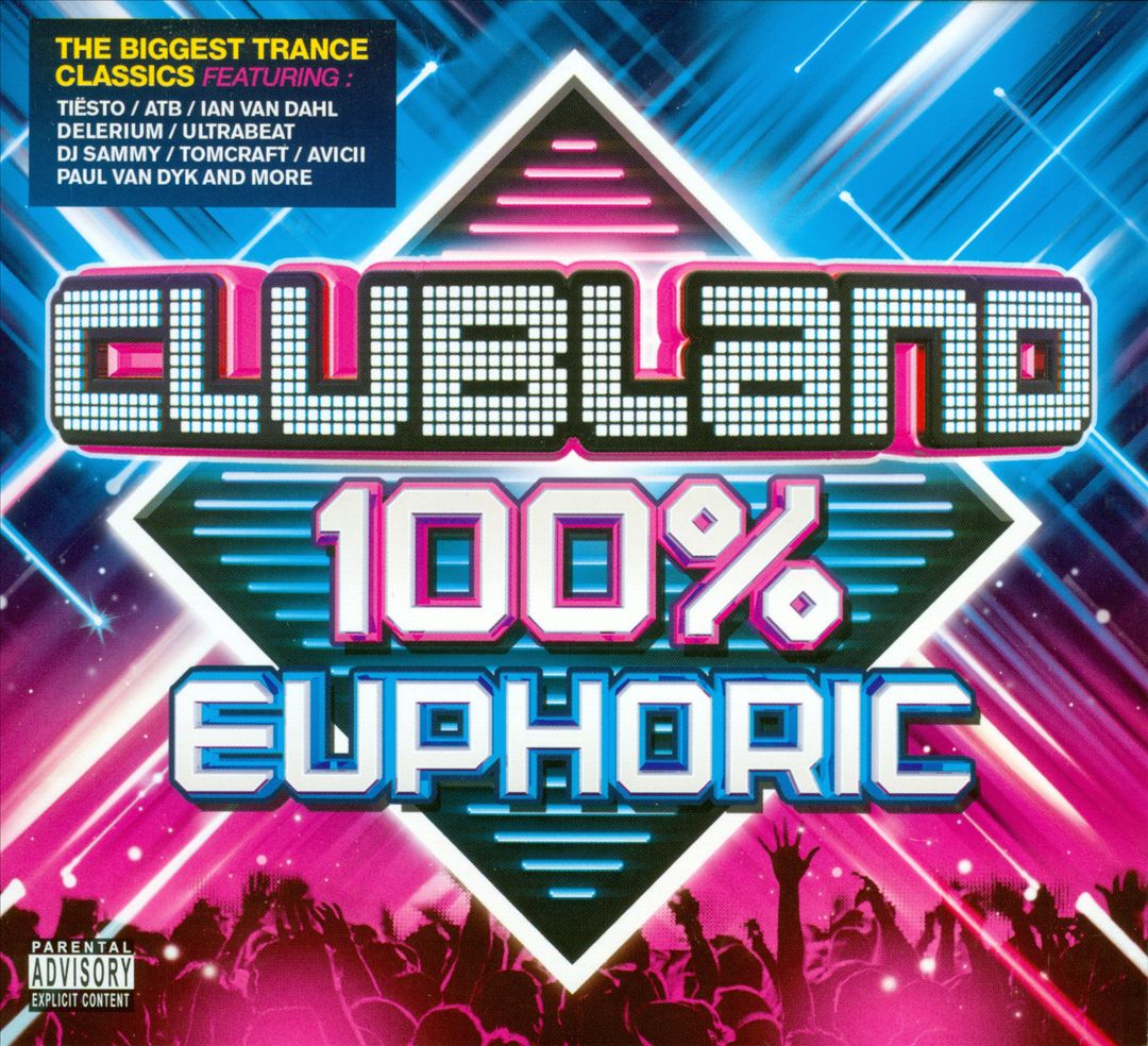 Clubland: 100% Euphoric cover art