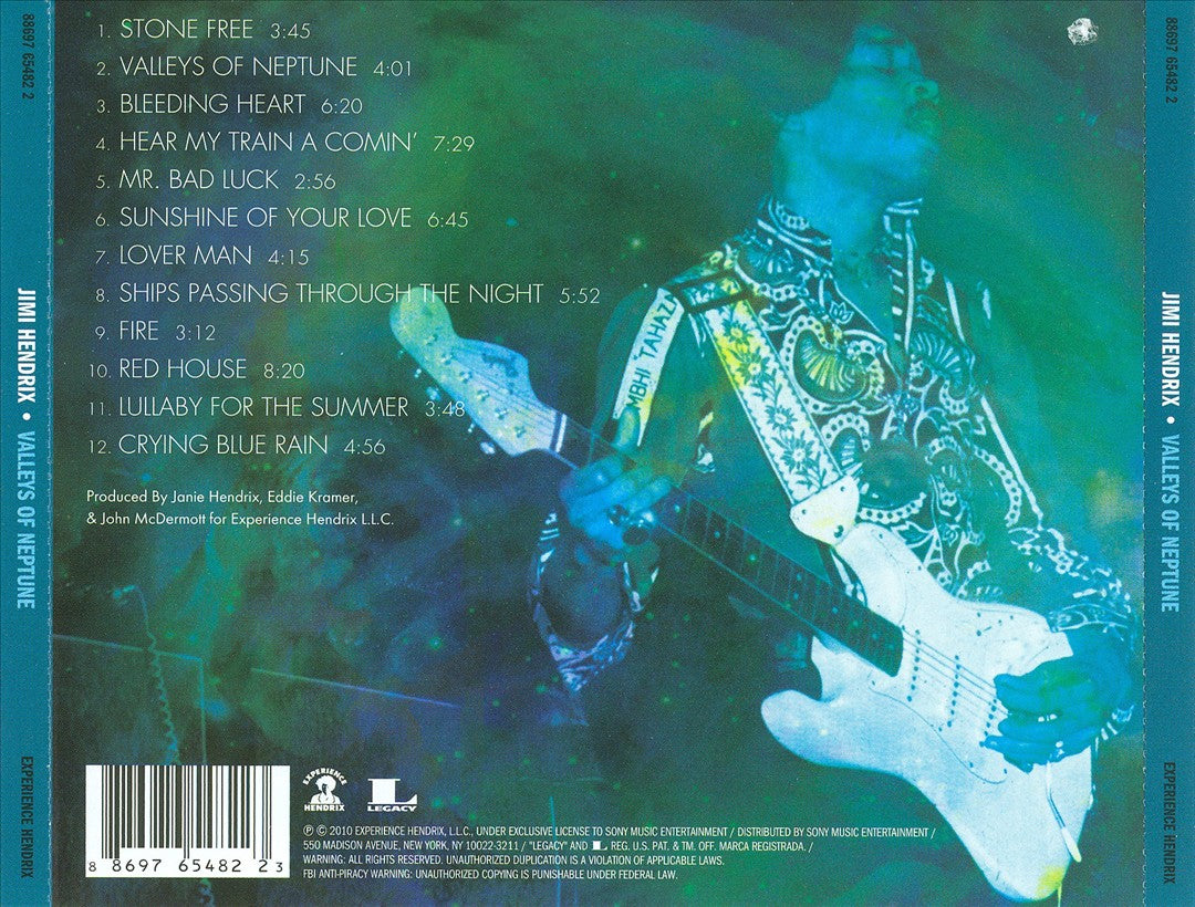 Valleys of Neptune cover art