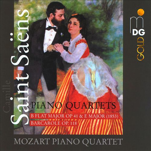 Saint-Saëns: Piano Quartets cover art