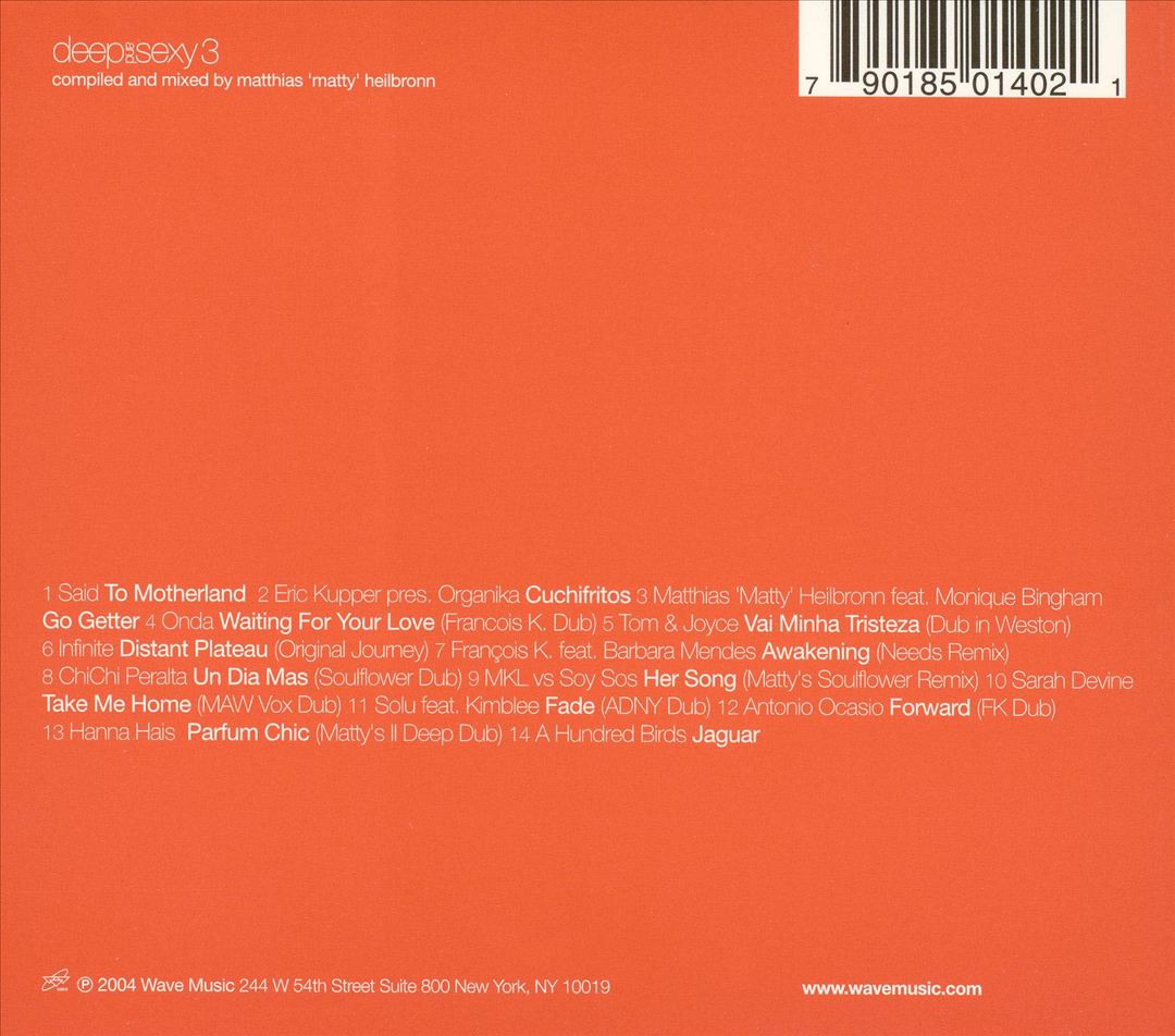 Deep and Sexy, Vol. 3: Mixed by Matthias Heilbronn cover art