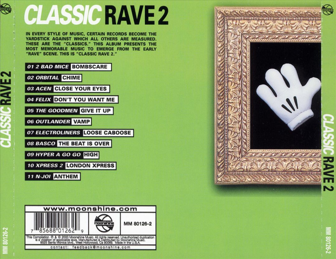 Classic Rave, Vol. 2 cover art