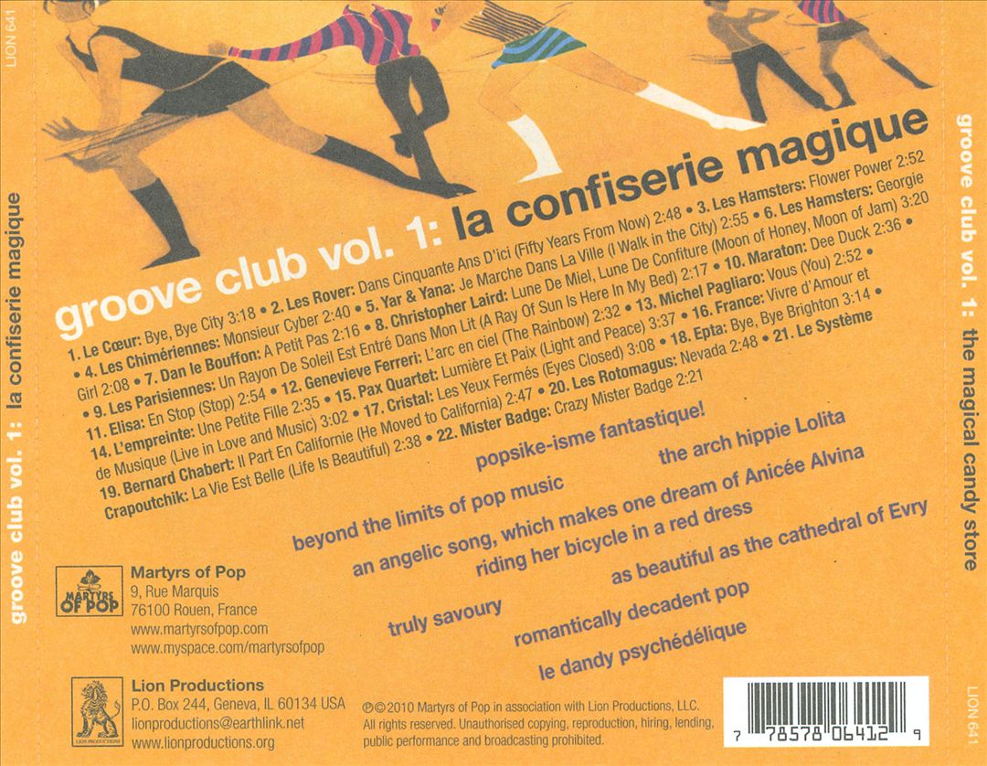 Groove Club, Vol. 1: The Magical Candy Store cover art