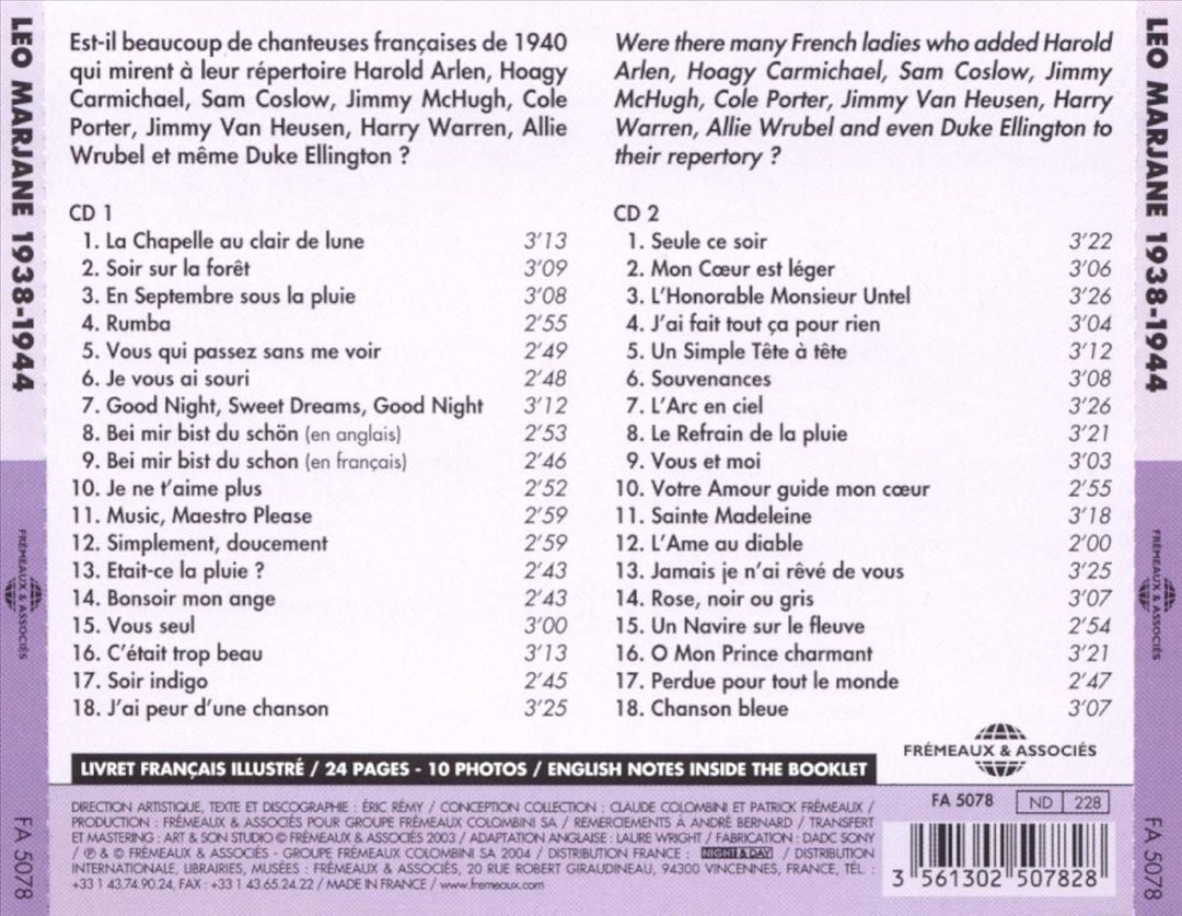1938-1944 cover art