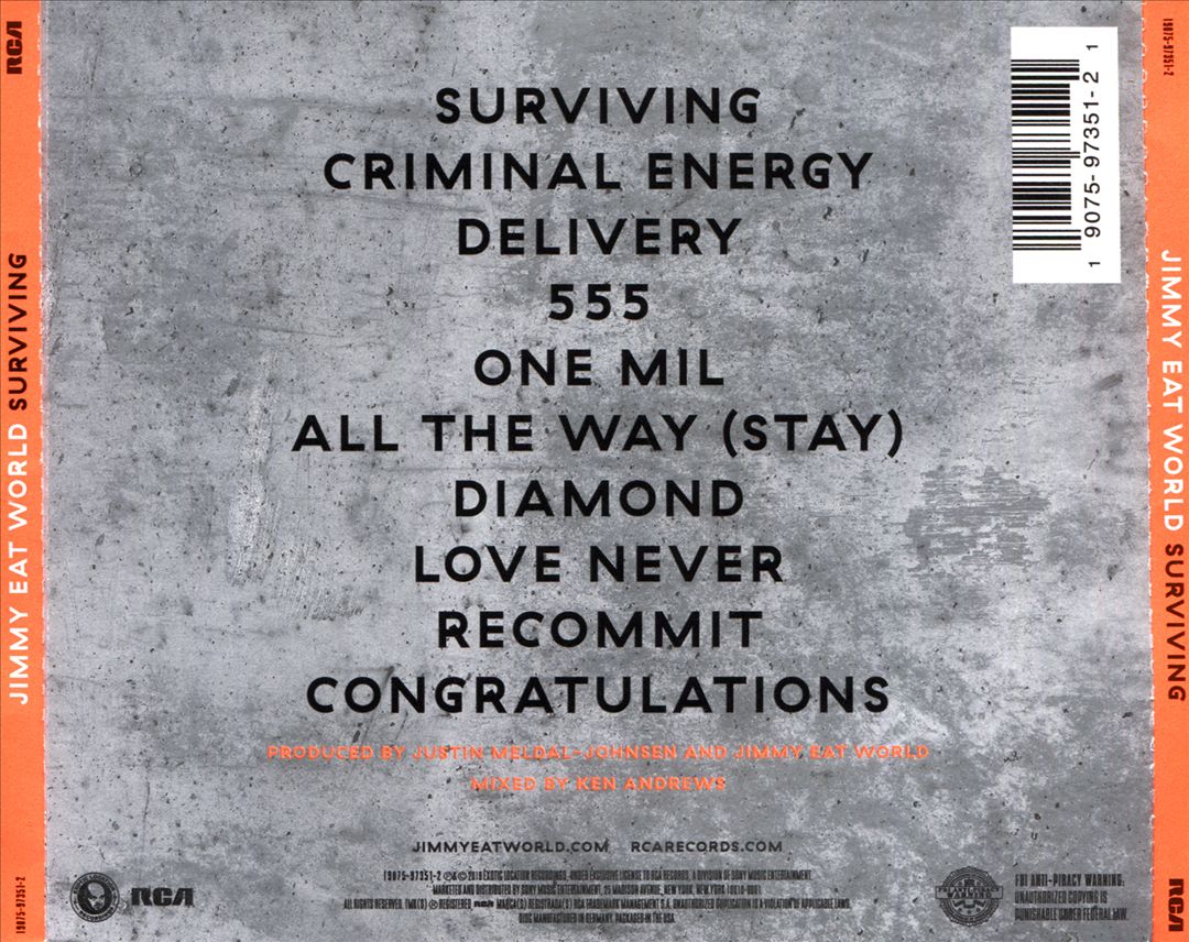 Surviving cover art