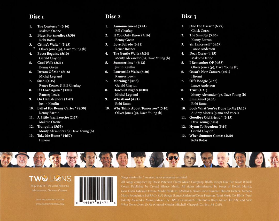 Oscar, With Love cover art