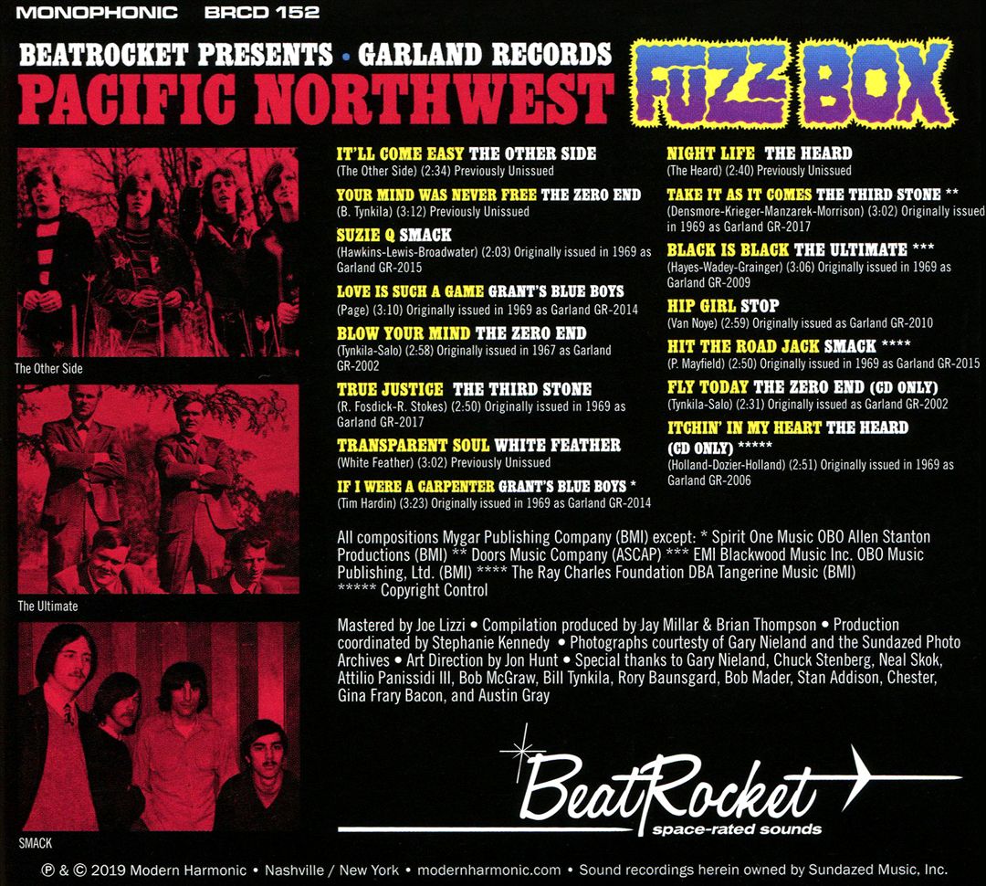 Pacific Northwest Fuzz Box cover art