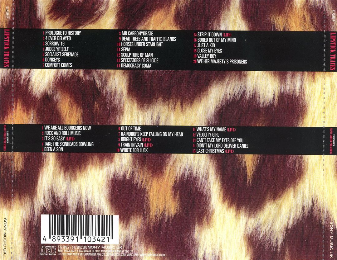 Lipstick Traces: Secret History of Manic cover art