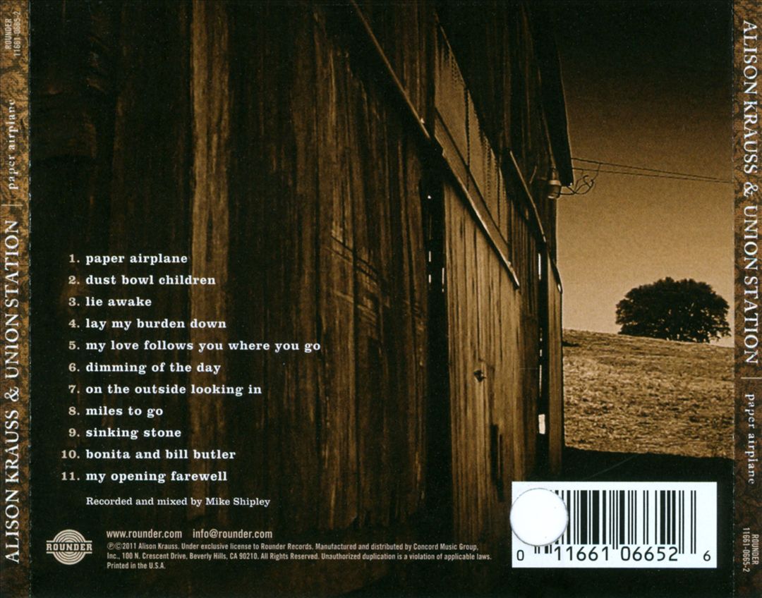 Paper Airplane cover art