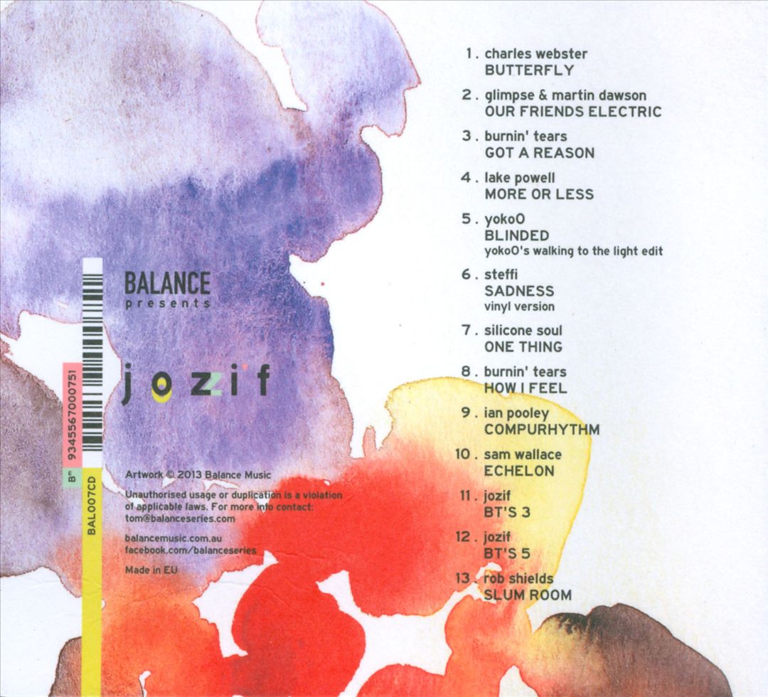 Balance Presents Jozif cover art
