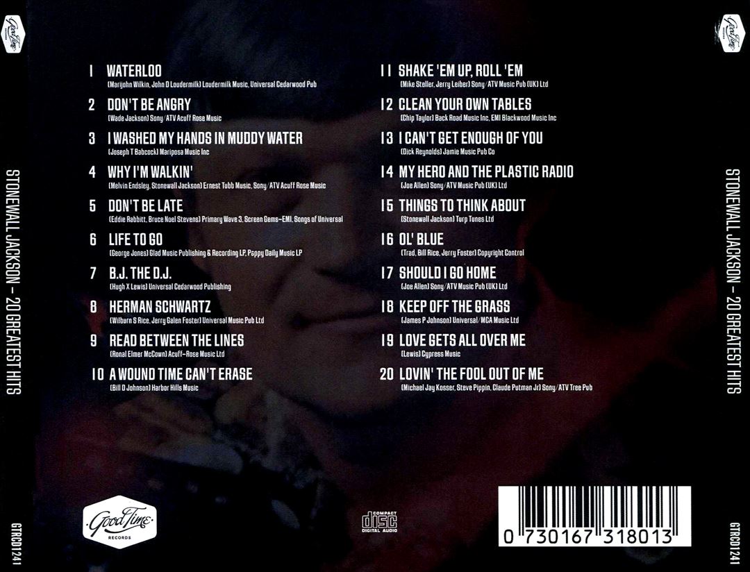 20 Greatest Hits cover art