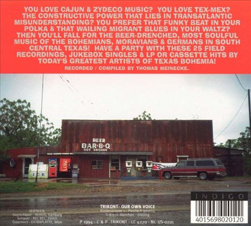 Texas Bohemia: The Texas Bohemian Moravian German Bands cover art