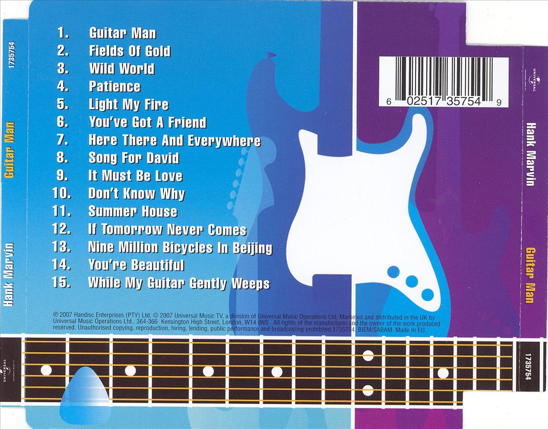 Guitar Man cover art