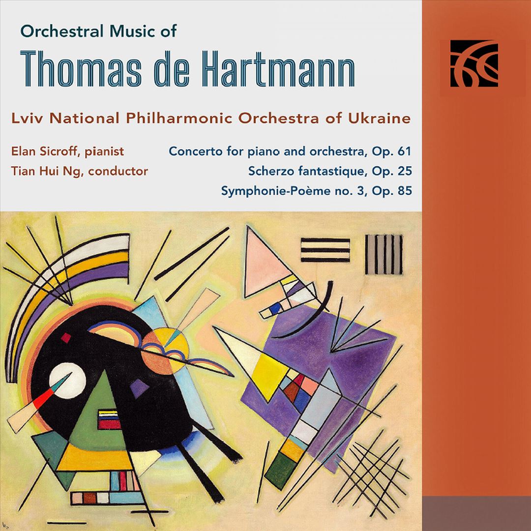 Orchestral Music of Thomas de Hartmann cover art