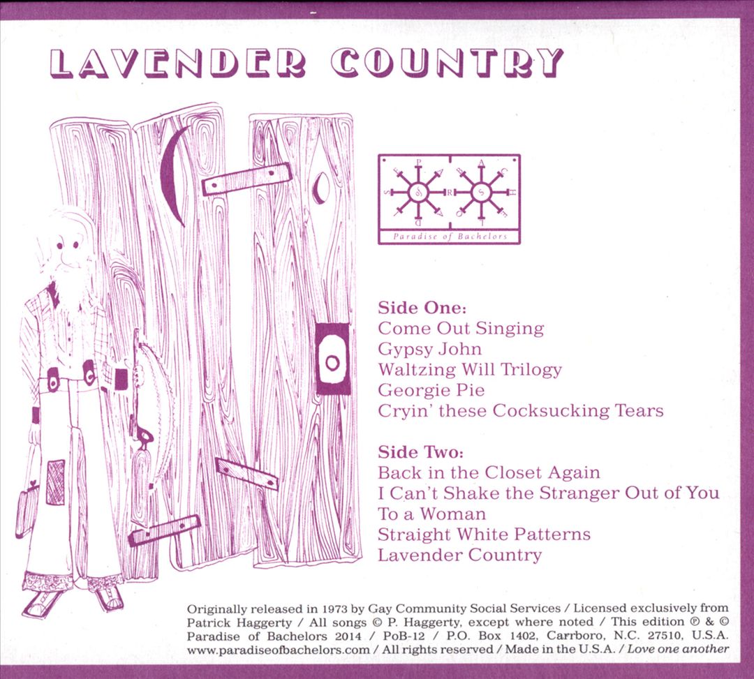 Lavender Country cover art