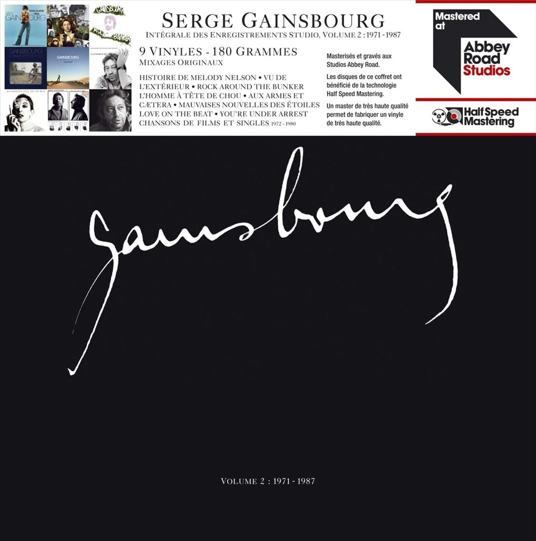 Intégrale des Enregistrements Studio, Vol. 2: 1971-1987 cover art