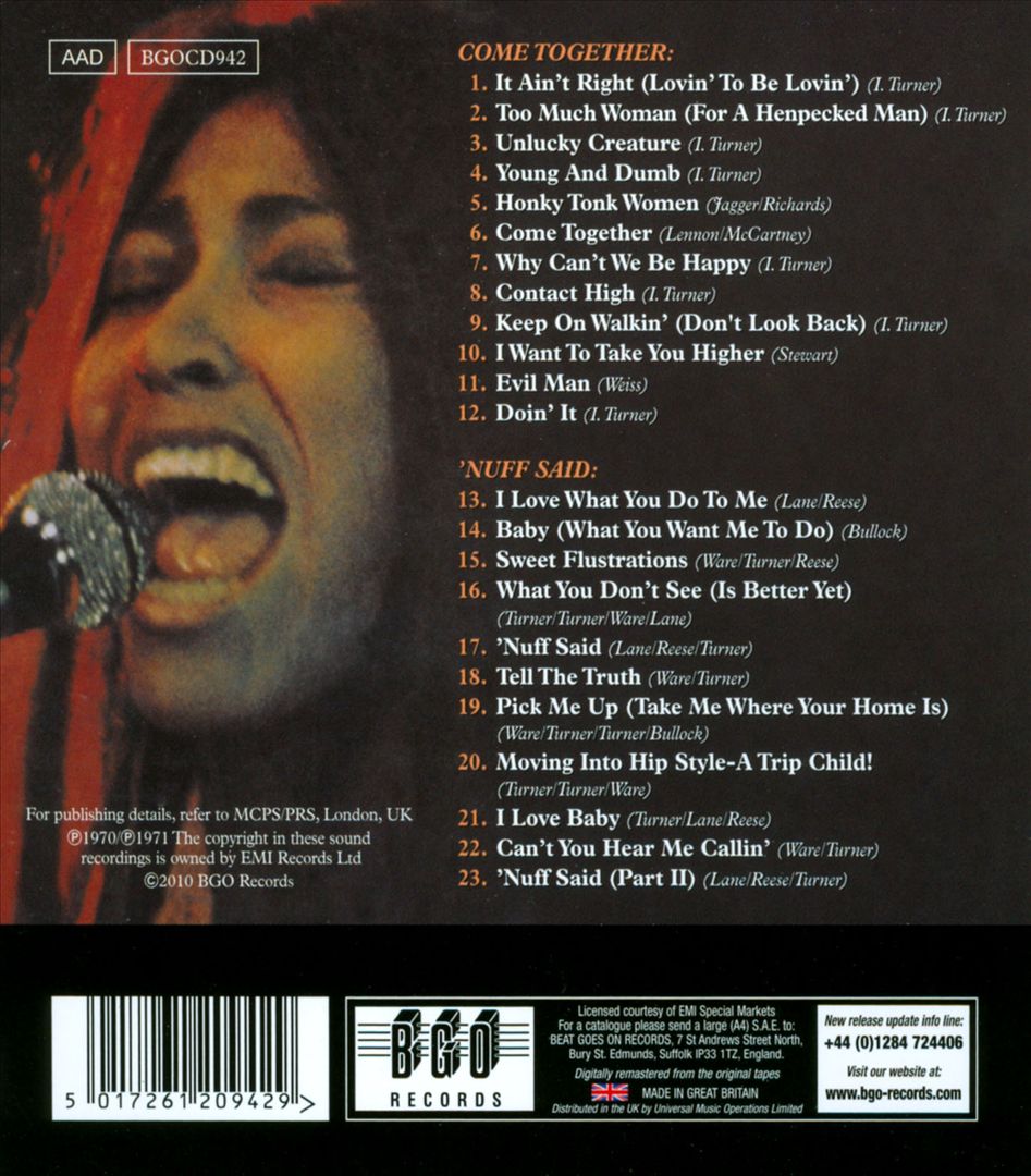 Come Together/'Nuff Said cover art