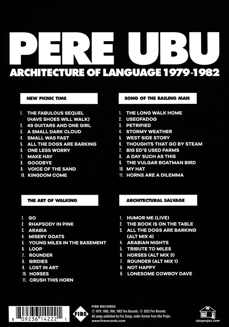 Architecture of Language: 1979 cover art