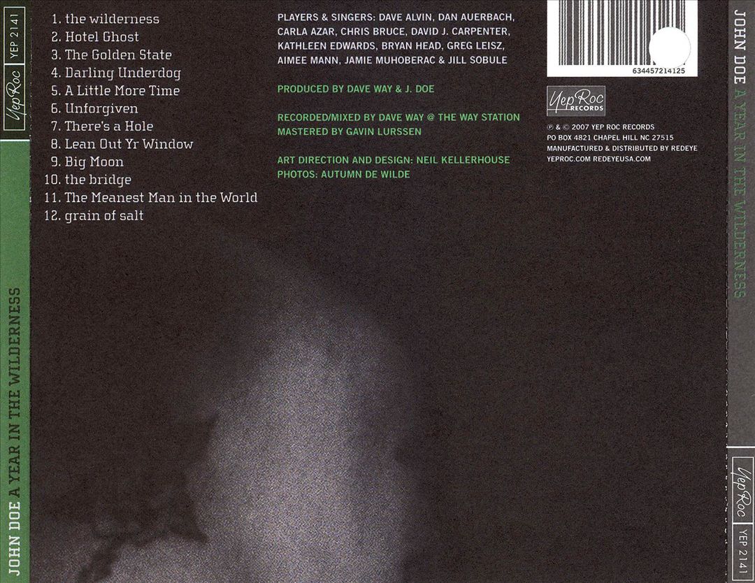 Year in the Wilderness cover art