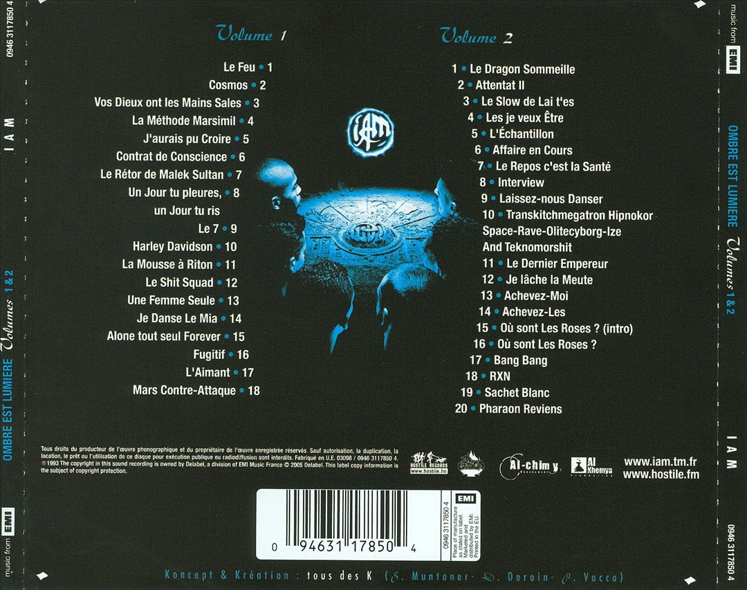 Ombre Est Lumiére, Vol. 1-2 cover art