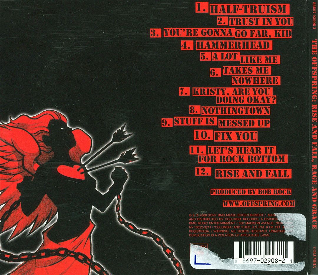 Rise and Fall, Rage and Grace cover art