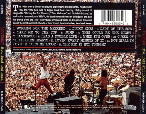 Live, Loud & Loose: 1982-1986 cover art