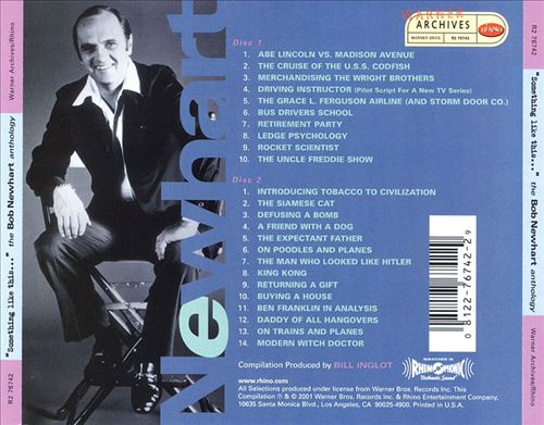 Something Like This... The Bob Newhart Anthology cover art
