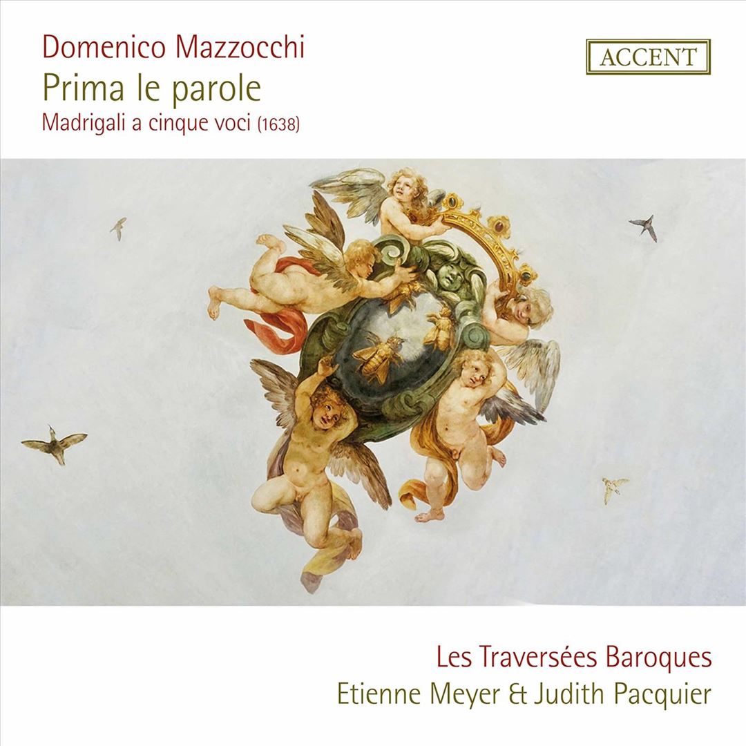 Domenico Mazzocchi: Prima le Parole - Madrigali a cinque voci cover art