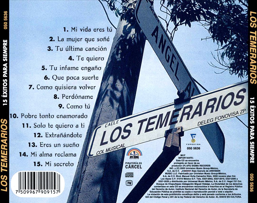 15 Exitos Para Siempre cover art