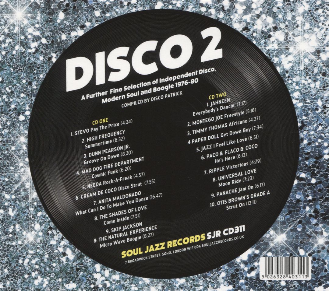 Disco 2: A Further Fine Selection of Independent Disco, Modern Soul and Boogie 1976-1980 cover art