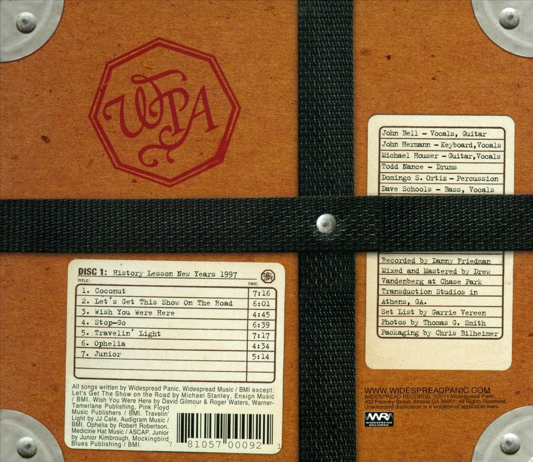 History Lesson: New Year's 1997, Fix Theater, Atlanta, GA cover art