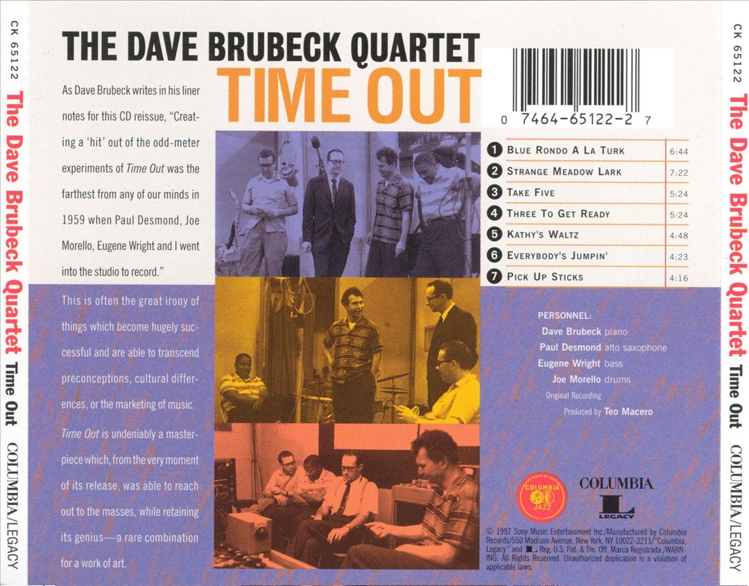 Time Out cover art
