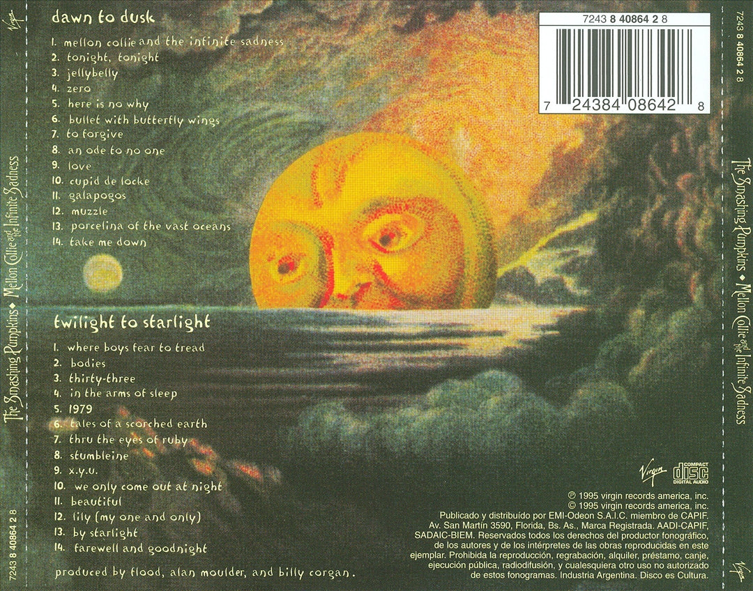 Mellon Collie and the Infinite Sadness cover art