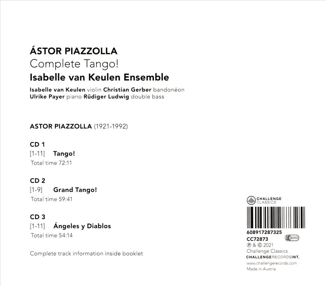 Ástor Piazzolla: Complete Tango! cover art