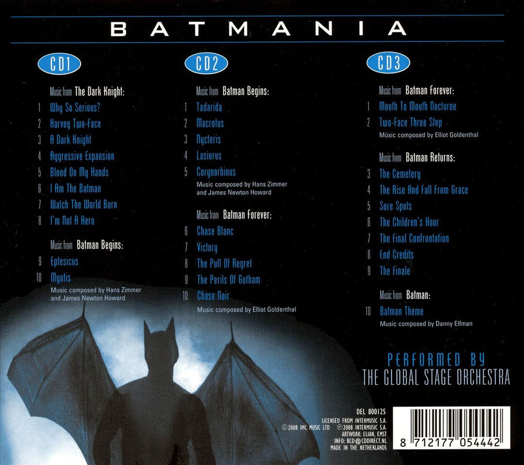 Music from the Dark Knight and Other Batman Movies cover art