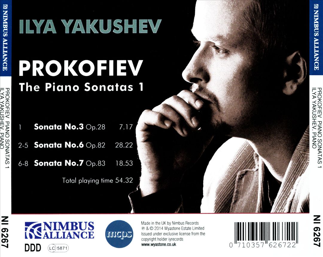 Prokofiev: Piano Sonatas, Vol. 1 cover art