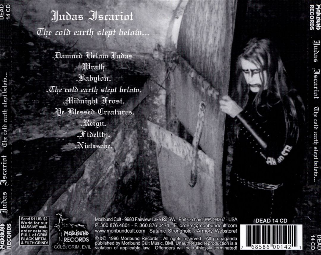 Cold Earth Slept Below... cover art