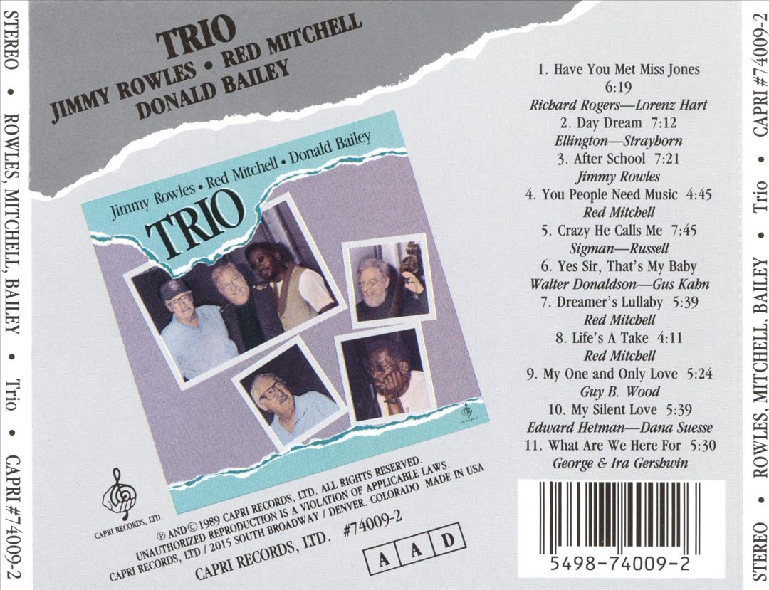 Trio cover art