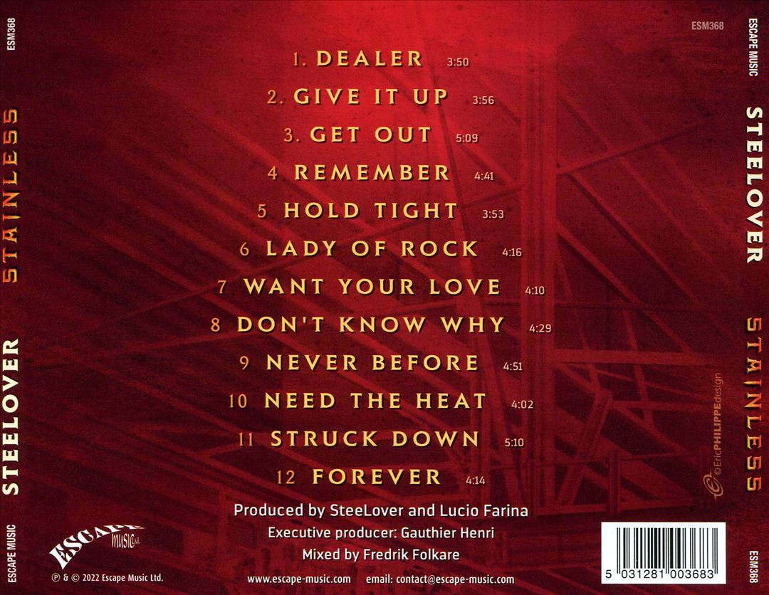 Stainless cover art