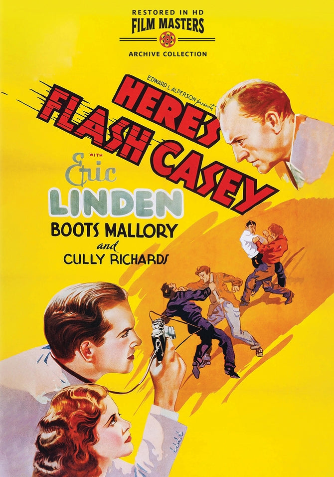 Here's Flash Casey cover art