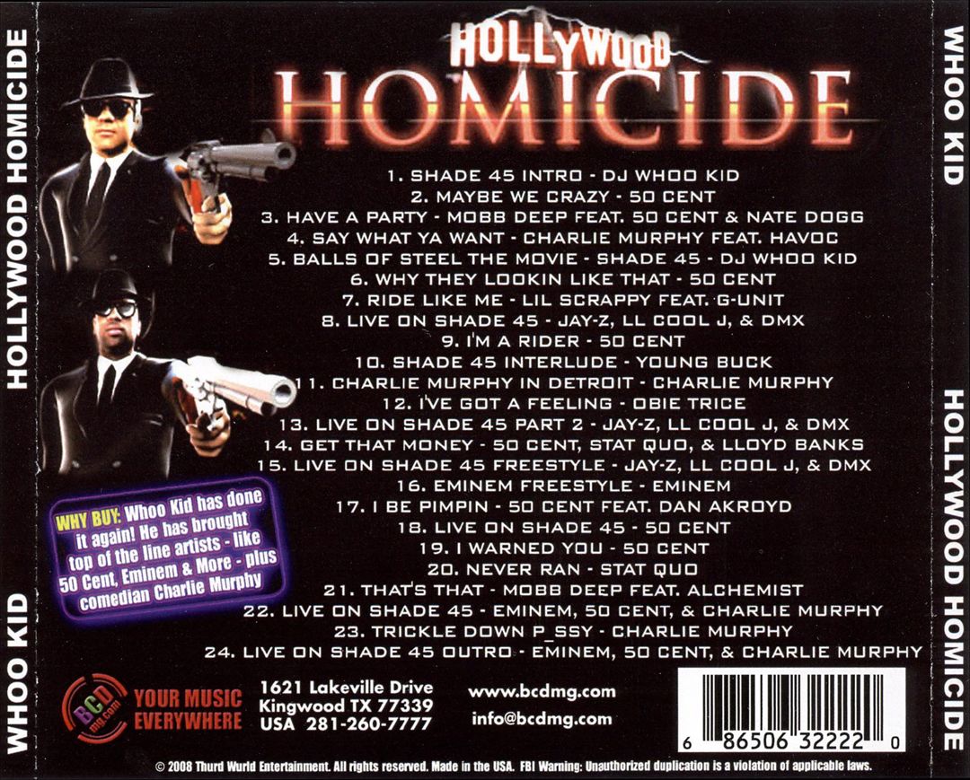 Hollywood Homicide cover art