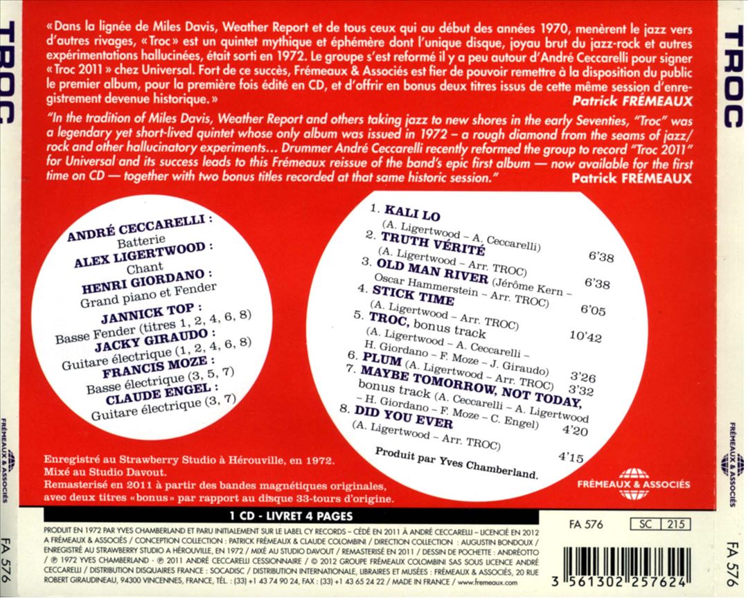 Troc cover art